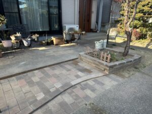 永く楽しんできたお庭をスッキリ整備しました！